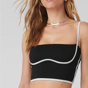 ALO Airbrush Streamlined Bra Tank - L